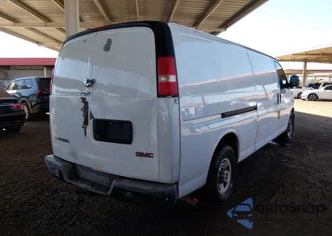 2010 GMC Savana 3500 Work Van from USA, damaged, VIN 1GT2GUBG6A1125893